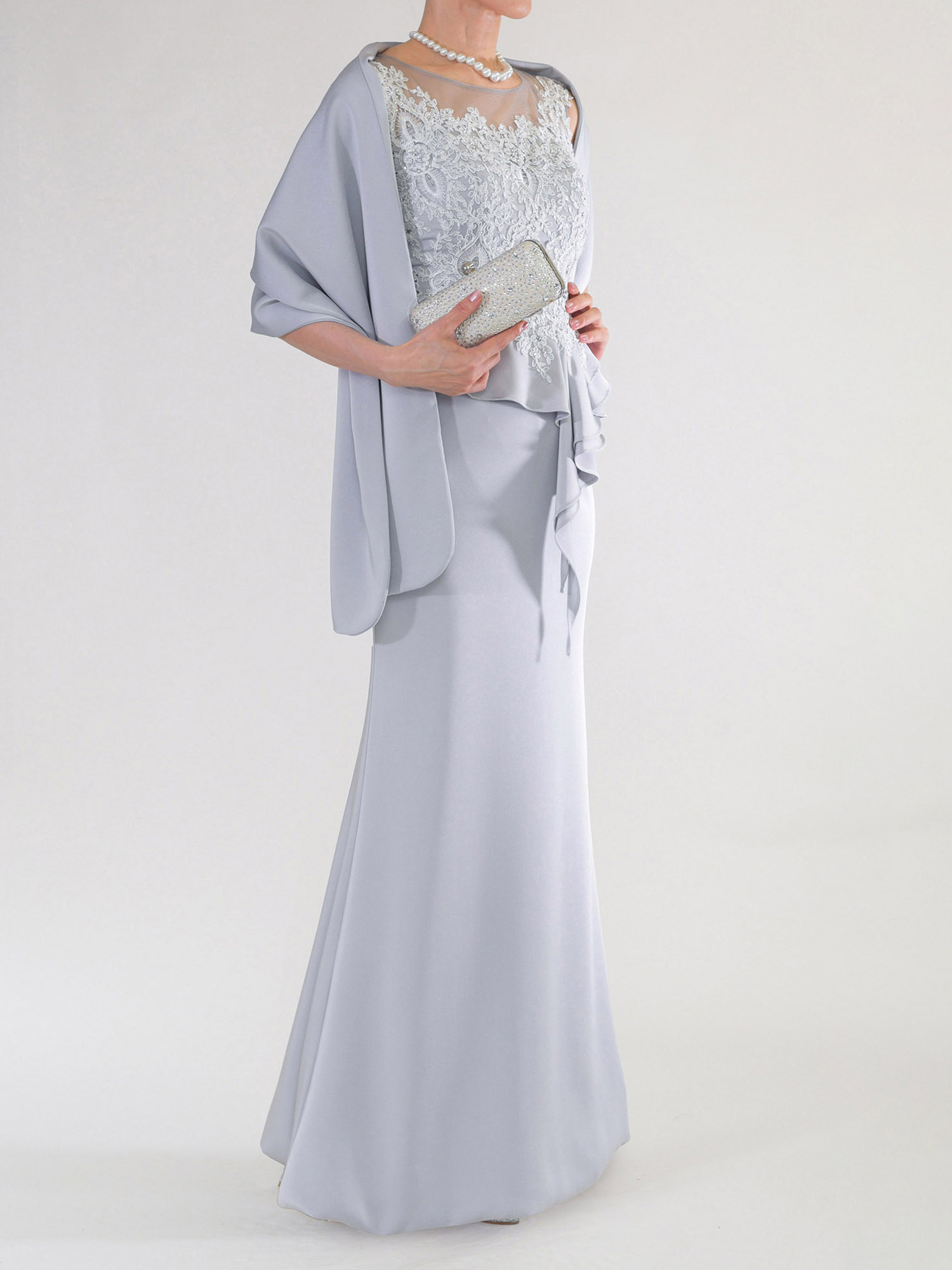 L095 ロングシルバー 5
