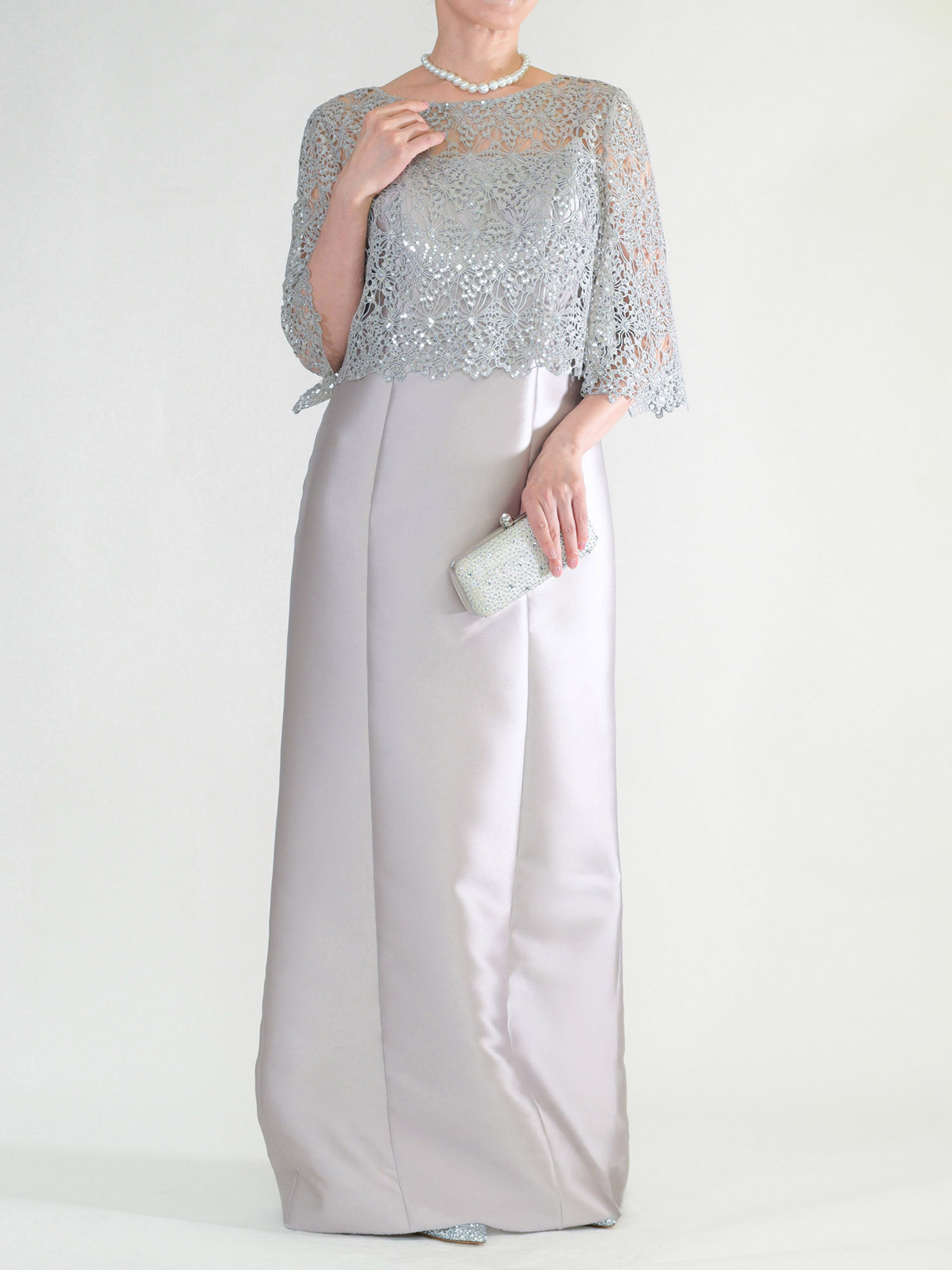 L098 ロングシルバー 8