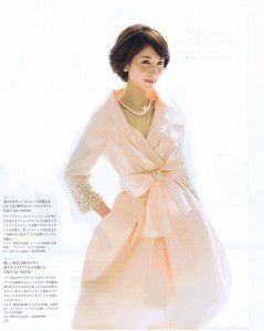 母親向けフォーマルドレスとして雑誌「The Wedding dress」にメディア掲載されました！ Part2