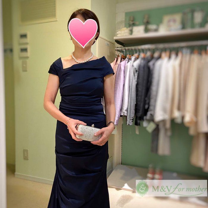 【結婚式母親の高級ドレス】身長154cm以下の私も着こなせる！小柄さんのロングドレス選びのポイント３つ