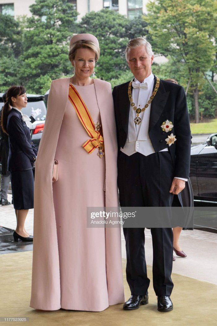 Queen Mathilde of Belgium | 結婚式の母親ドレス M&V for mother