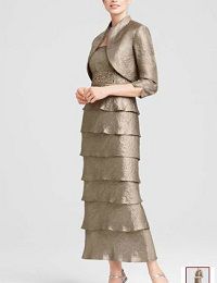結婚式の母の服装 | 50代後半 | ホテルウエディング|フォーマルドレス L-9