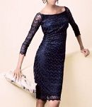 フォーマルドレスレンタル E-103 Illusion beaded Dress