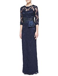 結婚式の新郎の母の衣装｜アーカンジェル迎賓館宇都宮｜フォーマルドレスL-53｜ 結婚式の母親ドレス M&V for mother