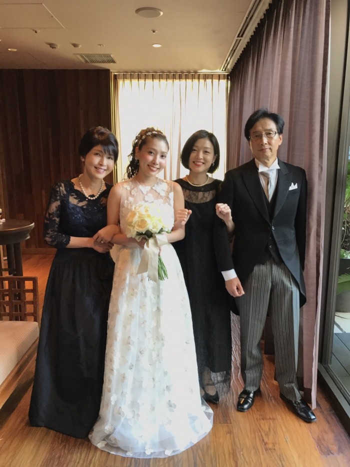 M＆Vでレンタルして良かった!!安心して最高の状態でお式に臨めました